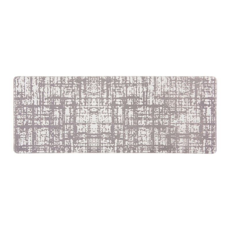 Tapis anti-fatigue Almarine, Rectangle 1 pi 6 po x 3 pi 11 po, gris