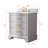 Goleta 30'' Single Bathroom Vanity with Marble Top-505395261