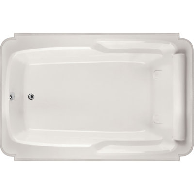 Atlandia 74'' x 48'' Soaking Acrylic Bathtub