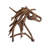 Handmade Rustic Animals Wall Decor on Solid Wood