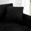 Fauteuil Lazy, fauteuil confortable pour une personne, avec dossier et coussin de siège moelleux, avec accoudoirs des deux côtés, convenant au salon et à la chambre à coucher - noir-944453506