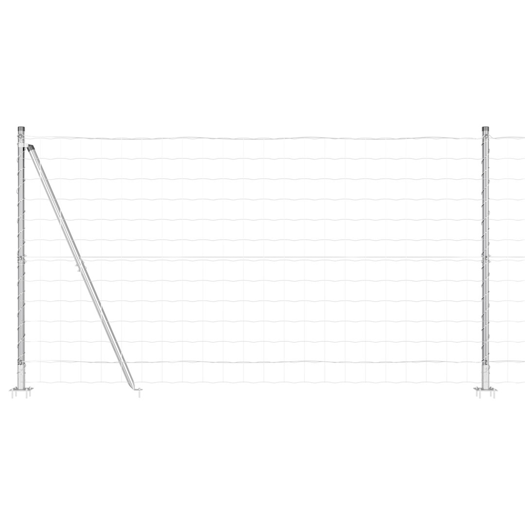 Galvanised Steel Border Fencing