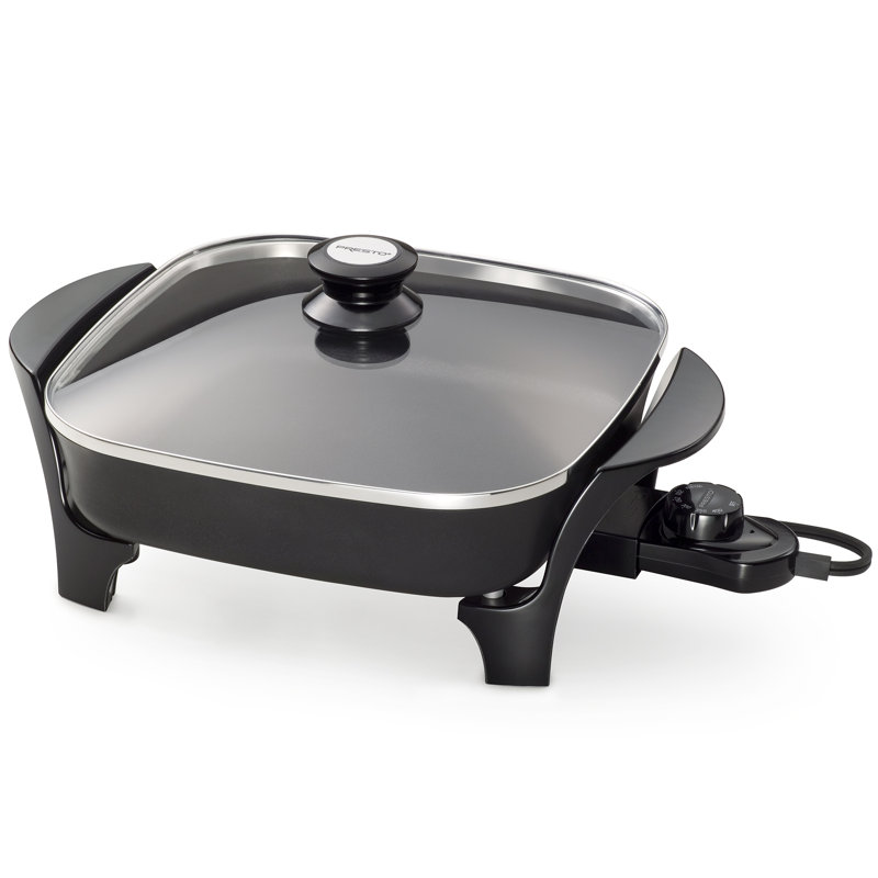 Presto 11" Electric Skillet with Glass Cover - 06626