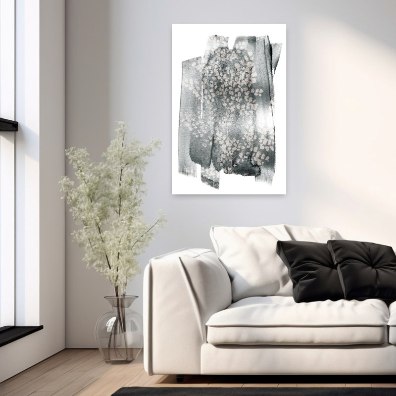 Contemporary Art Abstract Modern Art, 36" H x 24" W