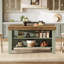 Table pour îlot de cuisine 55,1 po avec espace de rangement et de sièges pour la cuisine-1043113228
