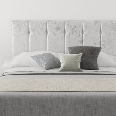 Wendover Upholstered Velvet Panel Headboard