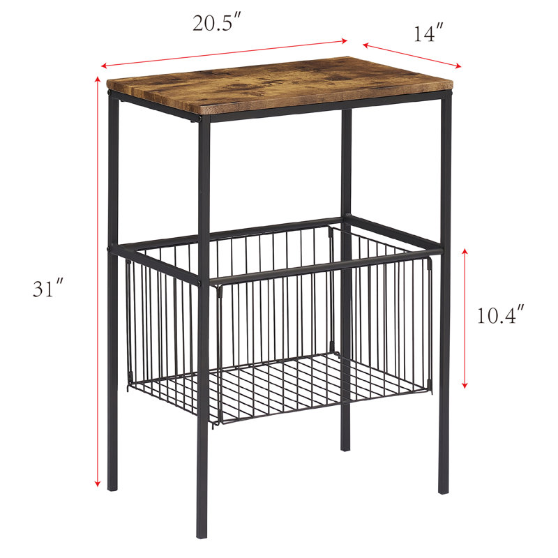Tiki End Table