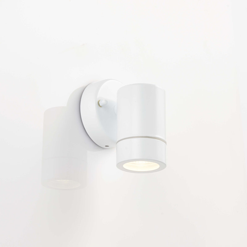 Metcalfe 11.9cm H Outdoor Armed Sconce, White