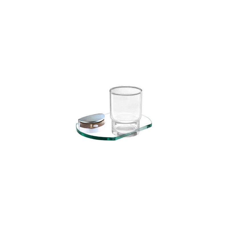Porte-verre et porte-verres Stinchcomb, Nickel satiné