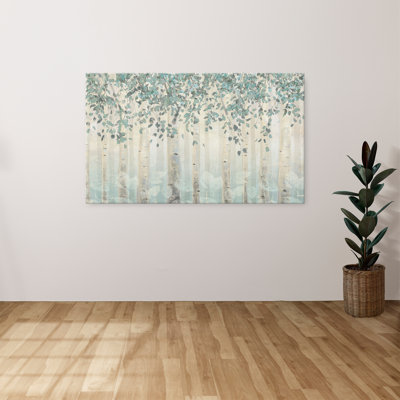 «Dream Forest I Silver Leaves» par James Wiens, reproduction sur toile
