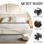 Grand lit nuage avec tablettes coulissantes AirFrame-2109949702