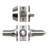 Complete Stratford Entry Lever Set with Single Cylinder Deadbolt-14651576