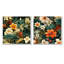 Loda - Ensemble de 2 décorations murales Bouquets assortis-102579693-102579698