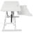 Adjustable Height Standing Laptop Desk Converter – Sit To Stand Workstation With Keyboard Tray (5.3”-19.5” Height Range, 31.5”x15.7” Main Platform, 29.5”x11.8” Tray, 44lbs Capacity, Smooth Gas Spring Lift)-1472389185