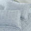 100% Cotton Puckered 3 Pc Reversible Comforter Set with Shams-95063026-95063027