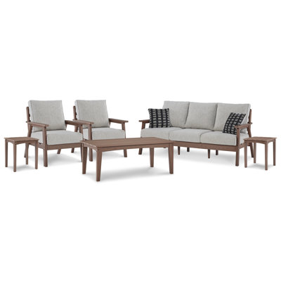 Emmeline 6 Piece Sofa Seating Group with Cushions -  Signature Design by Ashley, PKG014553