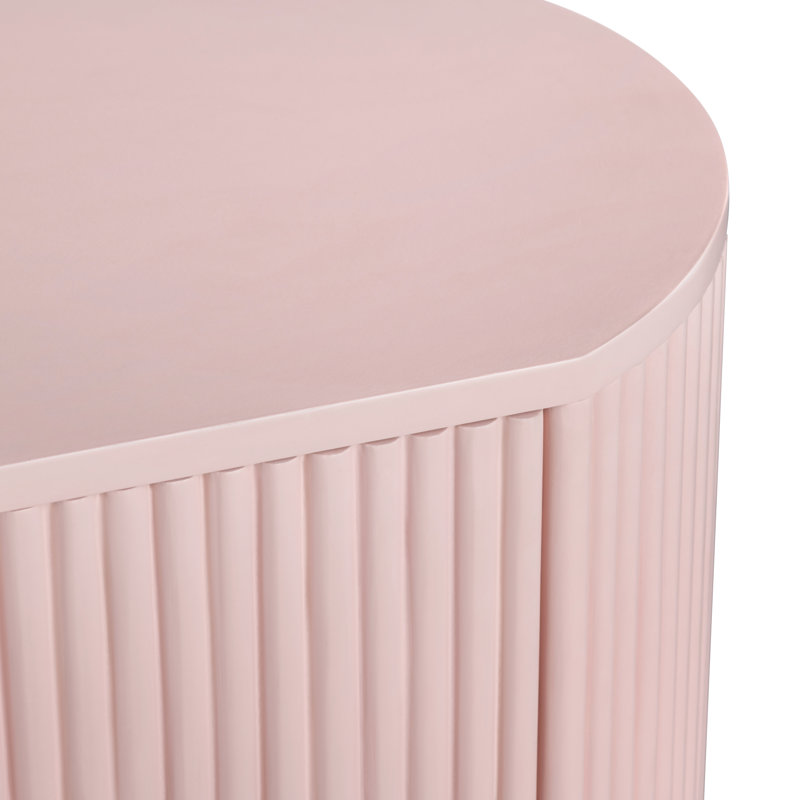 3-Drawer Accent Chest, Pink