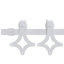 Porte coulissante avec quincaillerie 37,4 x 82,7 po Vidaxl-116488430-116488432