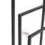 Porte-serviettes sur pied en métal-50493335
