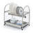 Stainless Steel Two Tier Dish Rack