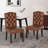 HARRIET KD TUFTED DINING (Not Including Table)