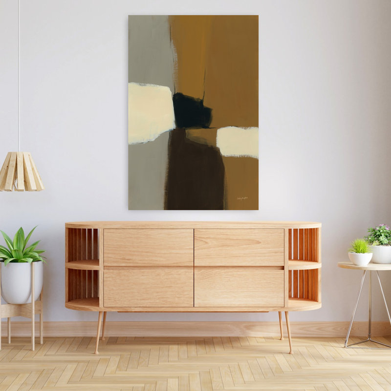 Art contemporain, art contemporain abstrait, H 48 po x l 32 po