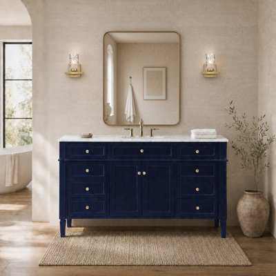 Ensemble de meuble-lavabo simple 60 "Rivers