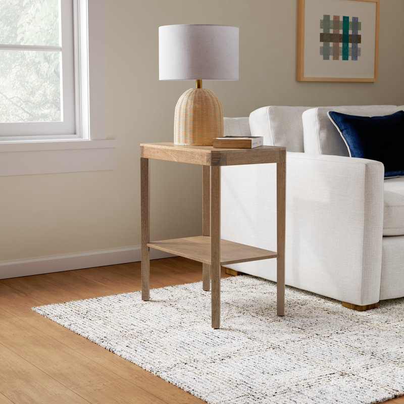 Ardentown Solid Wood End Table, Natural