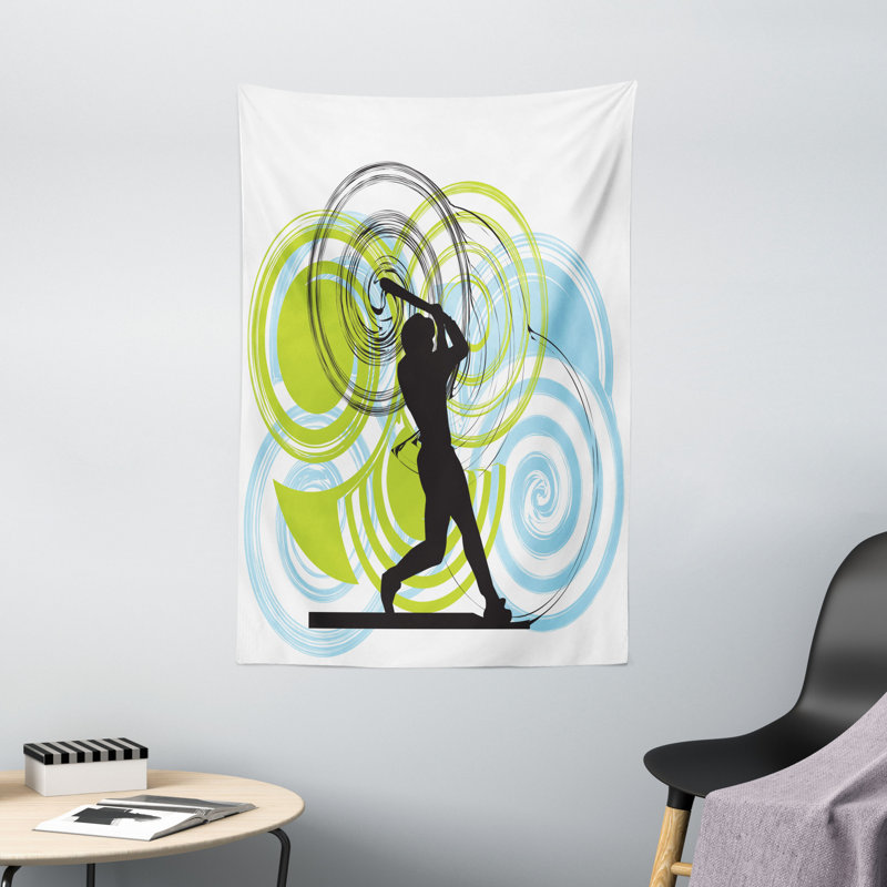 Tapisserie en polyester, H 60 po x l 40 po
