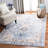 Anguilla Oriental Hand Loom Ivory/Light Blue Area Rug-723830211