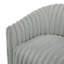 Fauteuil d'appoint pivotant à fonction demi-tonneau