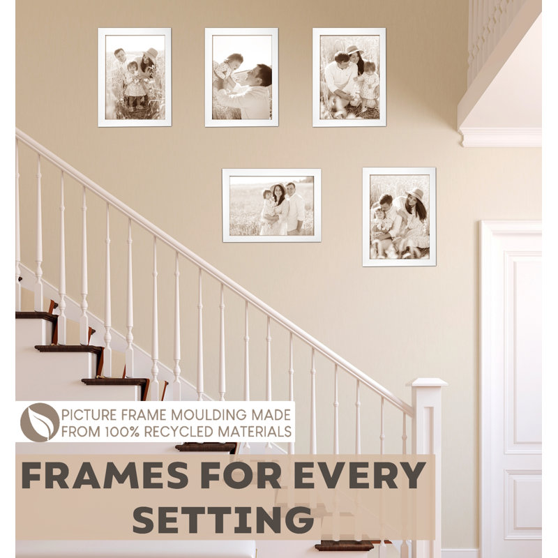Picture Frame - Set of 3, White