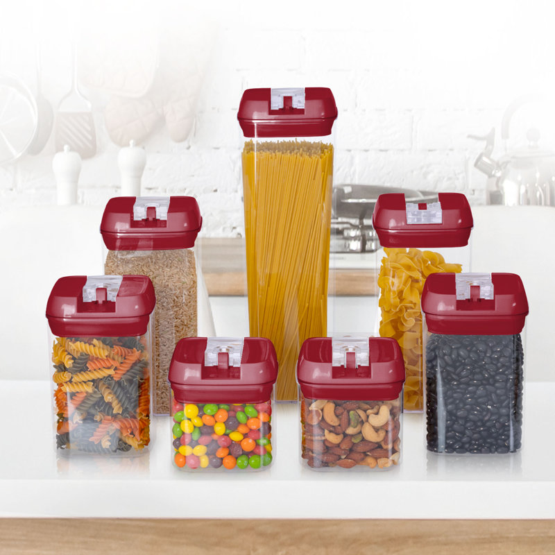 48oz. Food Storage Container, Red