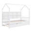 Lit en bois avec couchette-121066459