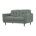 Pesto Green Genuine Leather