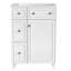 Armoire de meuble-lavabo 24 po avec lavabo en céramique, 2 tiroirs, 1 porte-116234441
