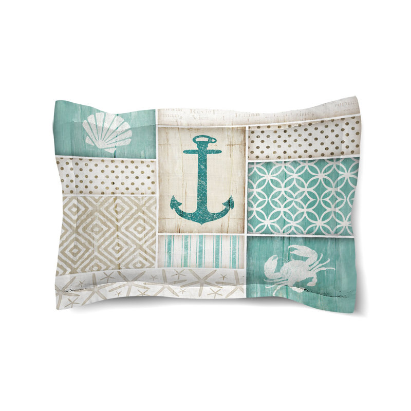 Coastal Retreat Cotton Pillow Sham