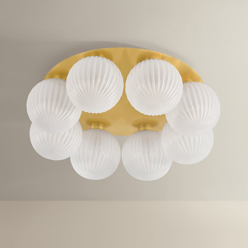 Mav Wall Sconce, 8 Lights, 7.25" H x 23.5" W x 23.5" D