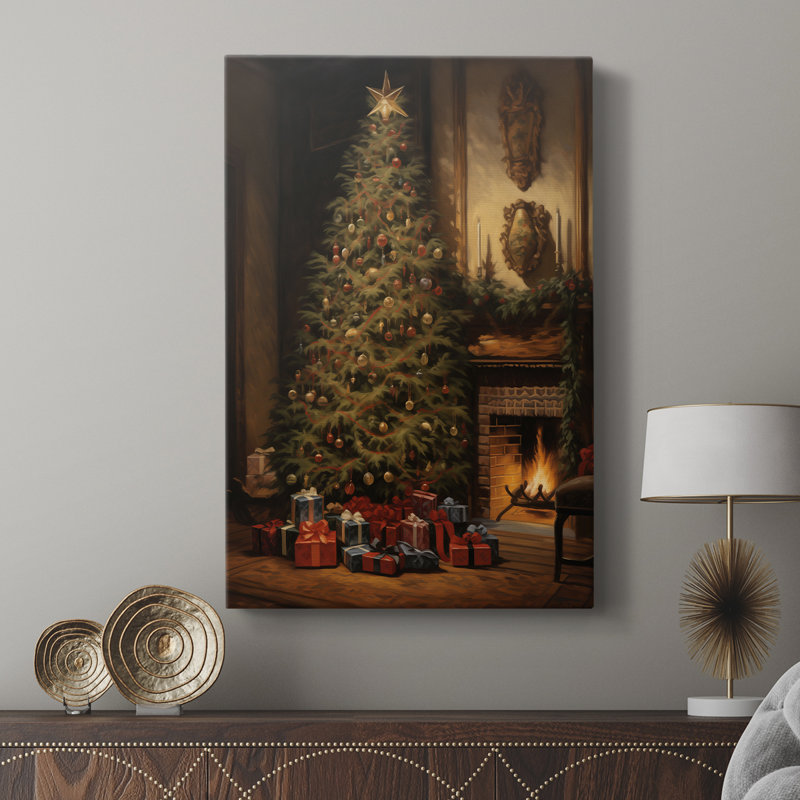 DCLXIX, art des Fêtes de Noël - galerie Cavas, H 60 po x l 40 po