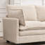 Canapé en velours à assise profonde de style contemporain, parfait pour la vie moderne et la détente.-184188373