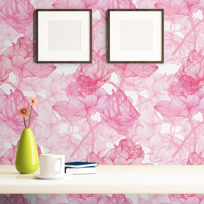 Babson Peel & Stick Floral Tile