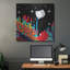 Ivy Bronx «Mini Mal 2» par Mark Ashkenazi, art mural en métal-261686933