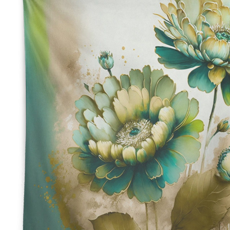 - Tapisserie murale florale et botanique, H 50 po x l 60 po