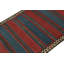 Wool Area Rug in Red/Blue