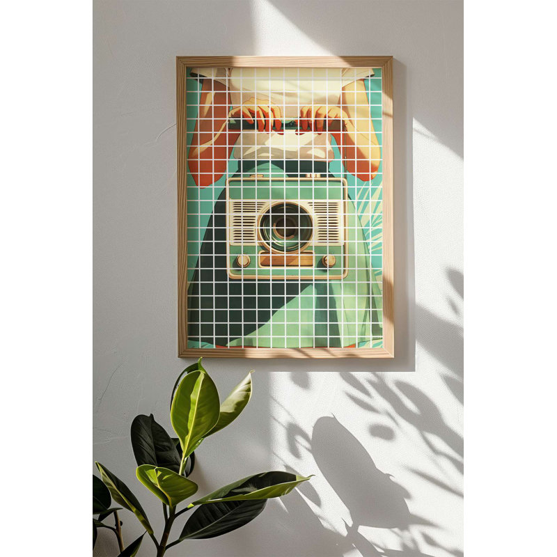 Superbe peinture décorative en panneau de fibres à densité moyenne, 12,9 po x 18,9 po | Cadre 100% bois massif (épaisseur: 0,8 pouce) | L'impression numérique vibrante, parfaite pour la décoration intérieure et les murs de galerie, ajoute élégance et style à n'importe quelle pièce