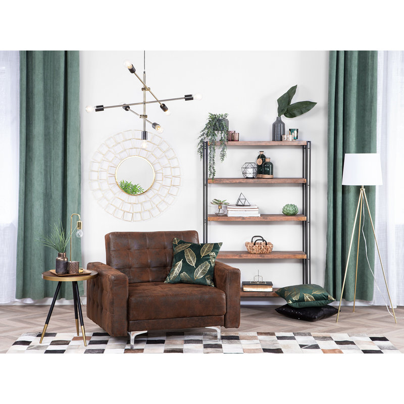 Finnegan Faux Leather Armchair