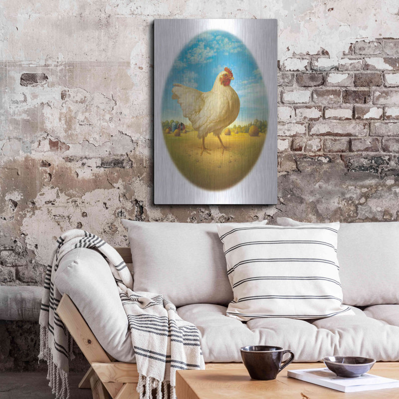 «Smaller Promo ChickenEgg» par Dan Craig, H 36 po x l 24 po