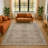 Premium Machine Washable Tara Border Rug-1391284036