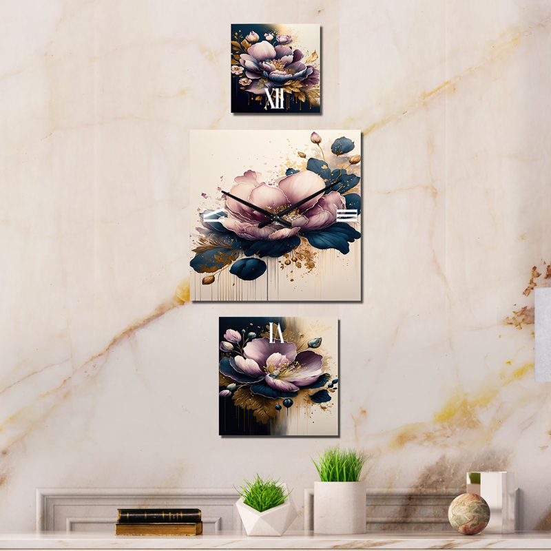 Tamira Metal Wall Clock