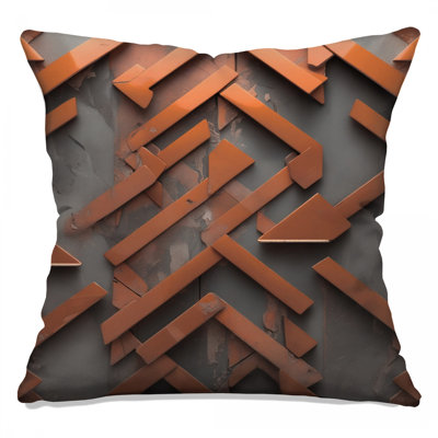 Coussins décoratifs bronze